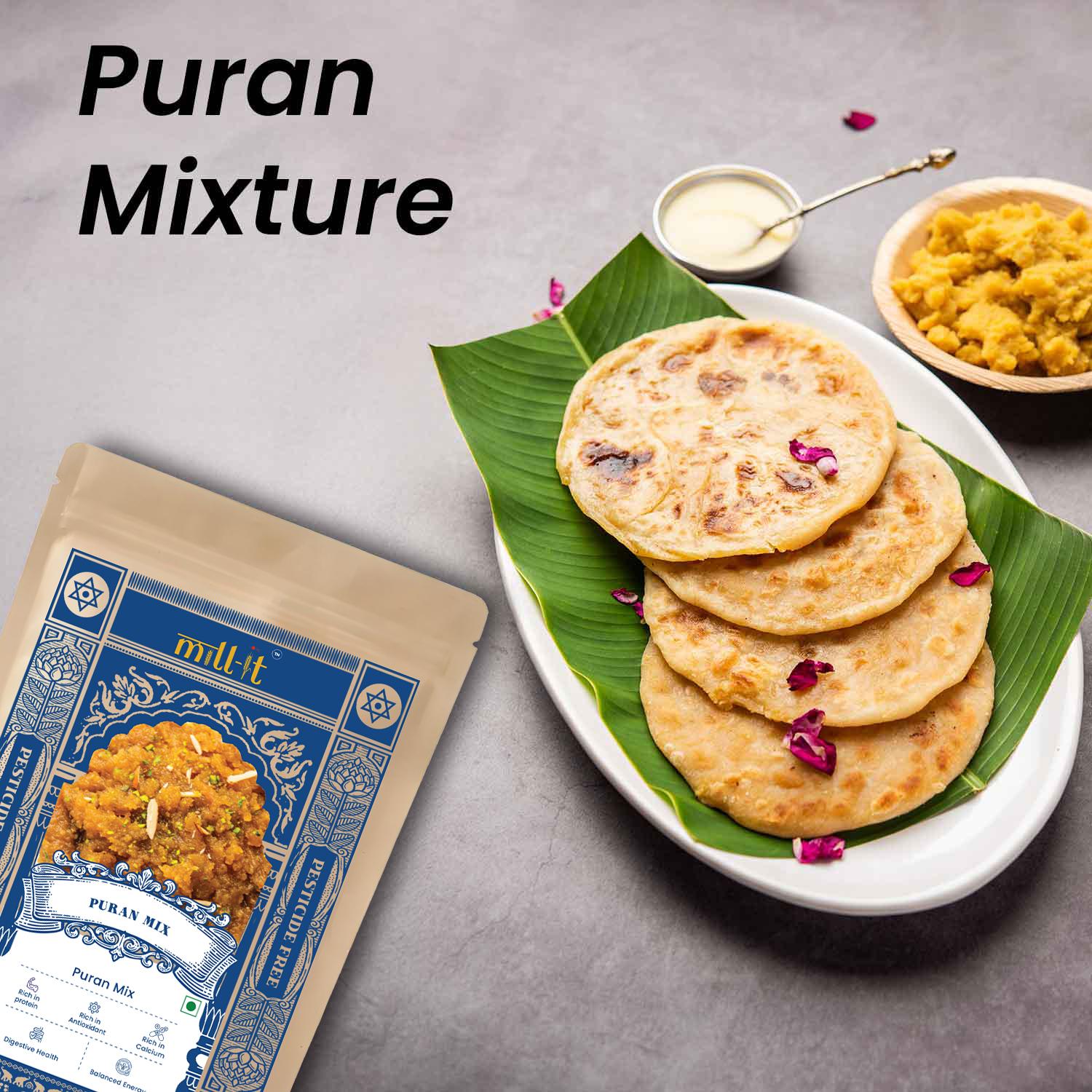 Puran Poli Premix + Flour thumbnail 3