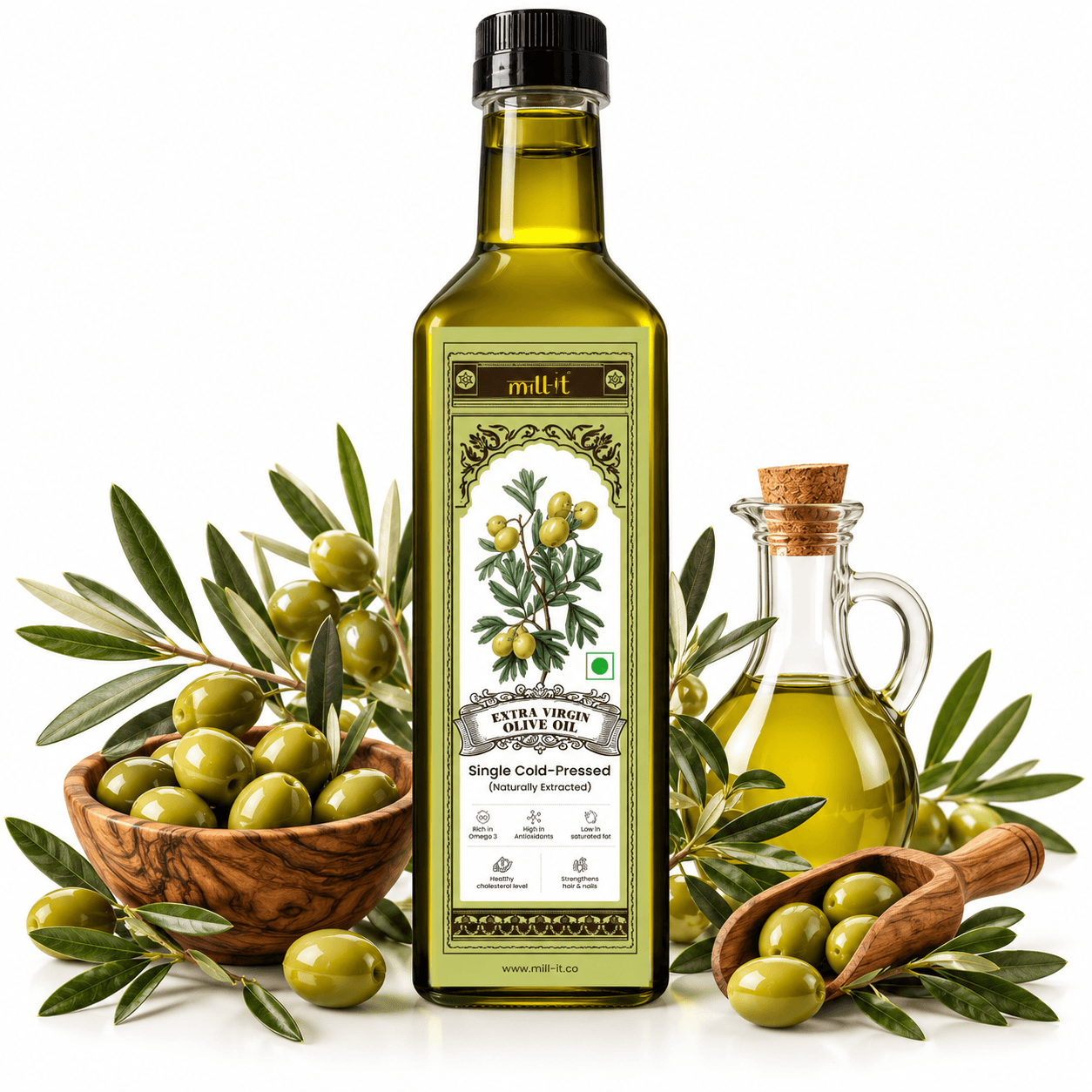 Cold - Pressed Extra Virgin Olive Oil