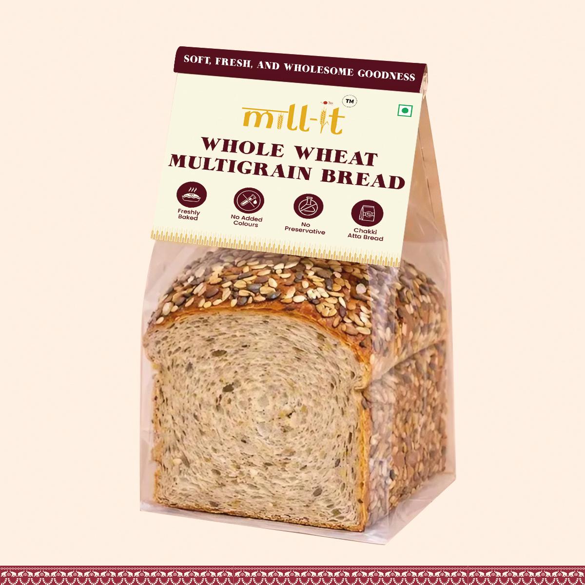 Freshly Baked Multigrain Bread