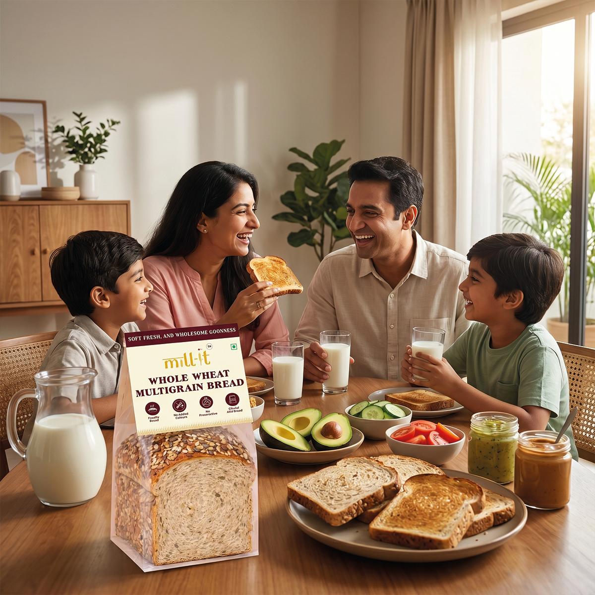 Freshly Baked Multigrain Bread thumbnail 4