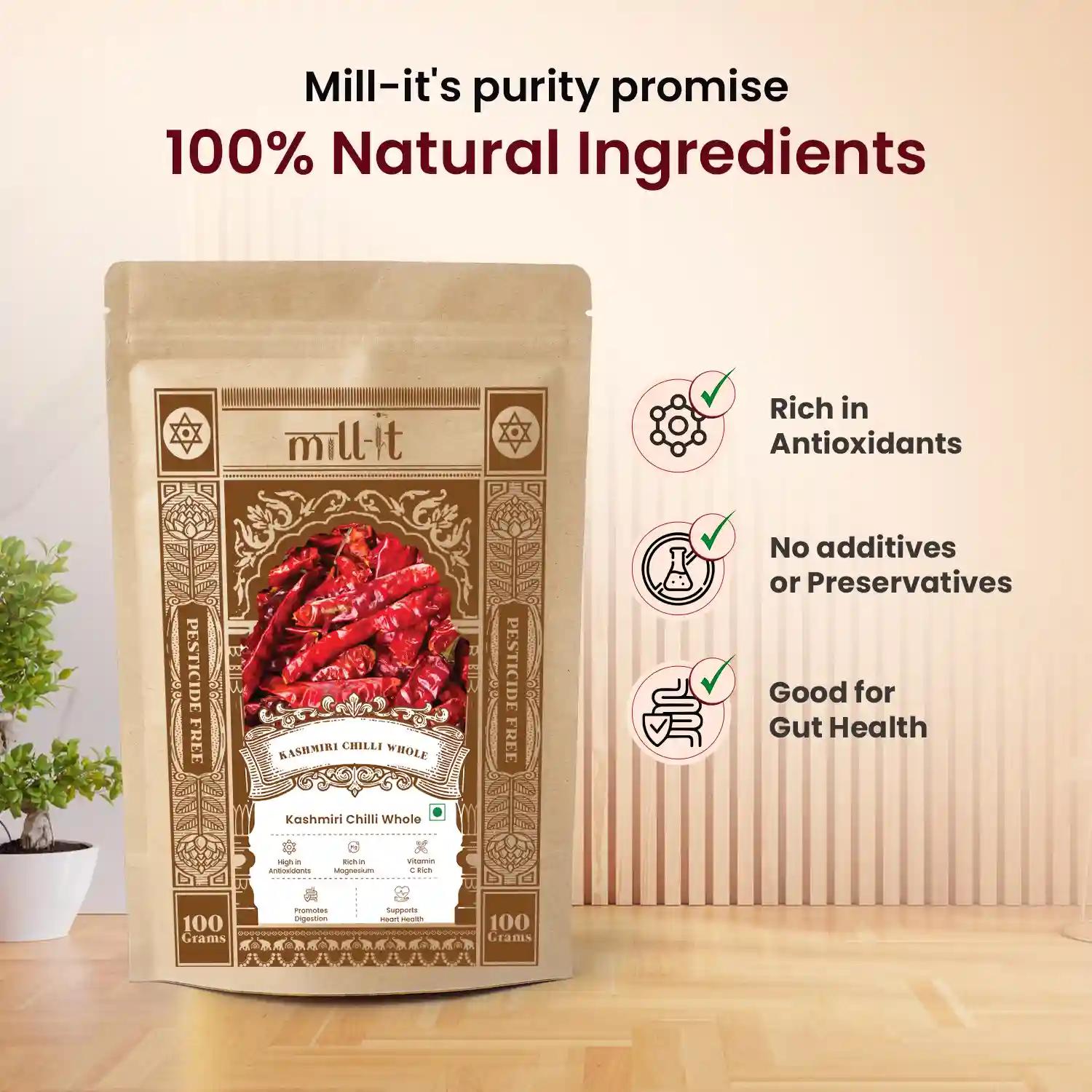 Kashmiri Lal Mirch Whole -25gm thumbnail 2