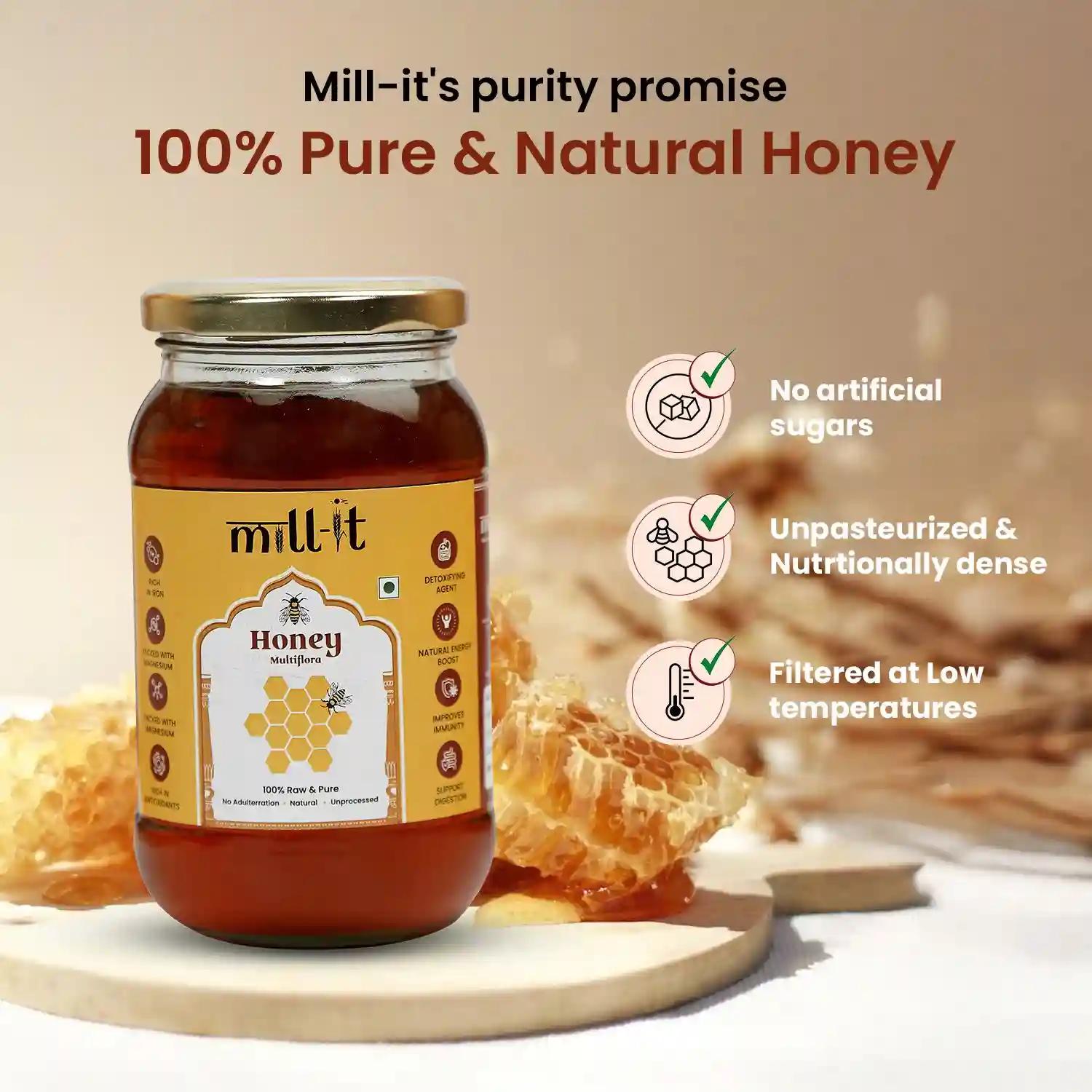 Honey Multiflora - 650 ml thumbnail 3