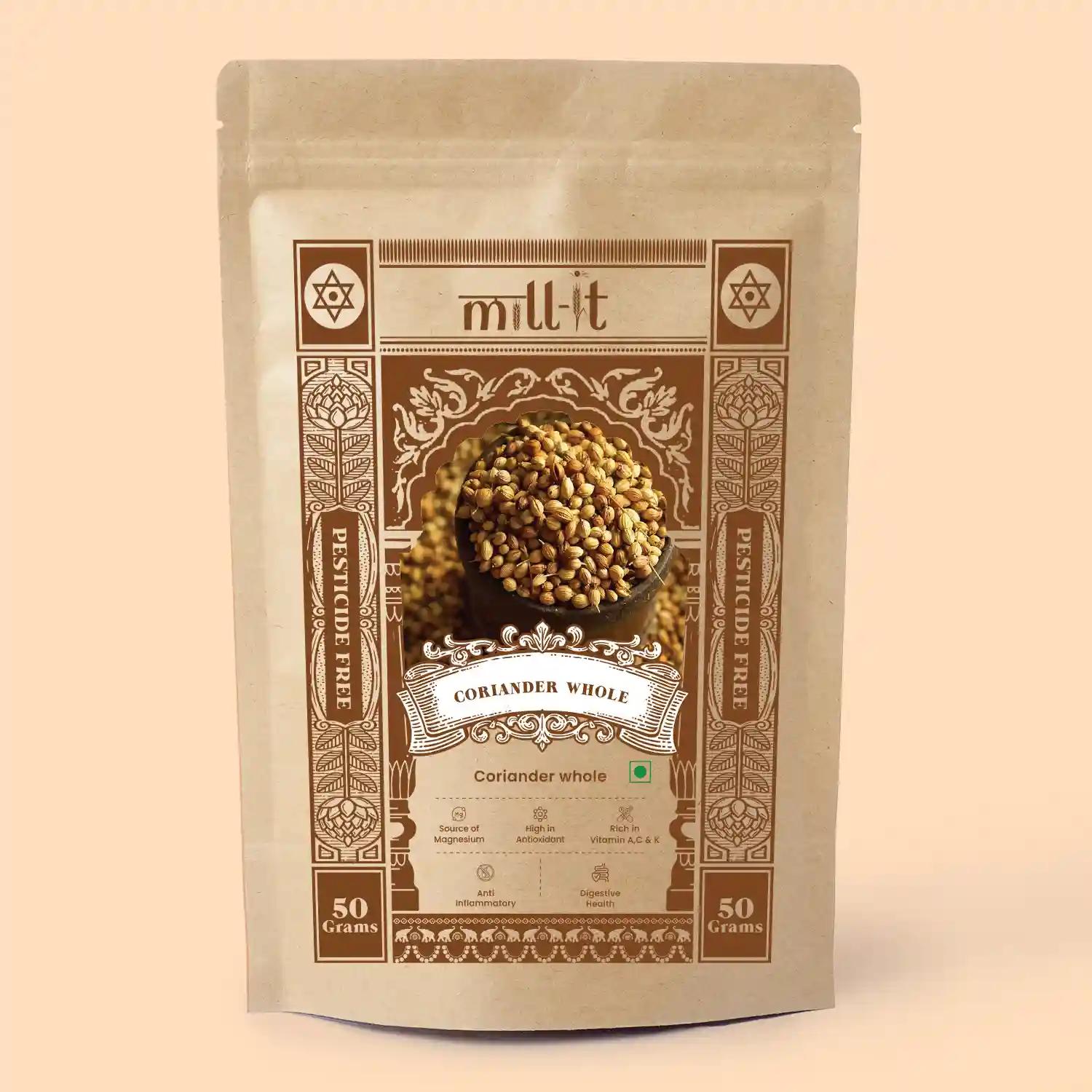 Coriander/Dhaniya Whole - 50 gm