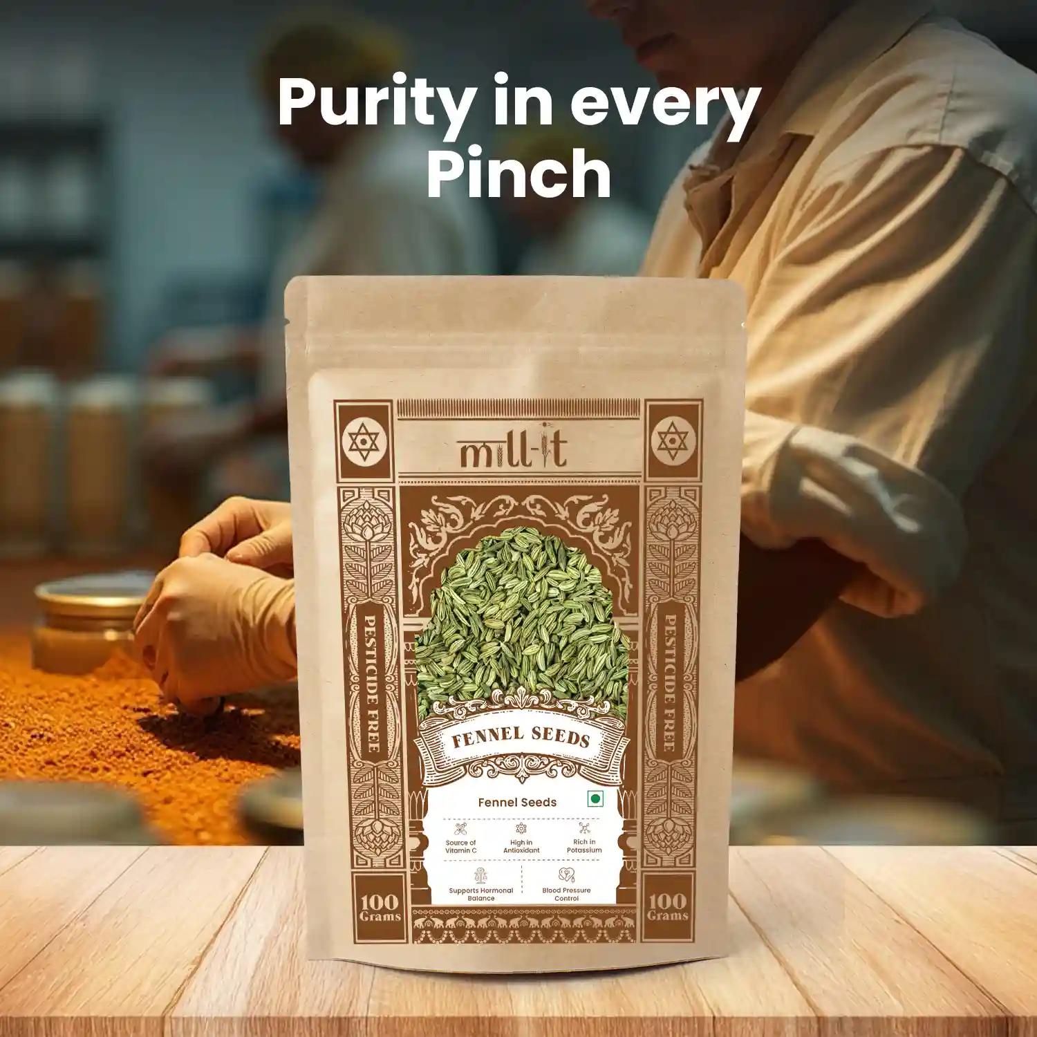 Fennel/Saunf Whole - 100gms thumbnail 4
