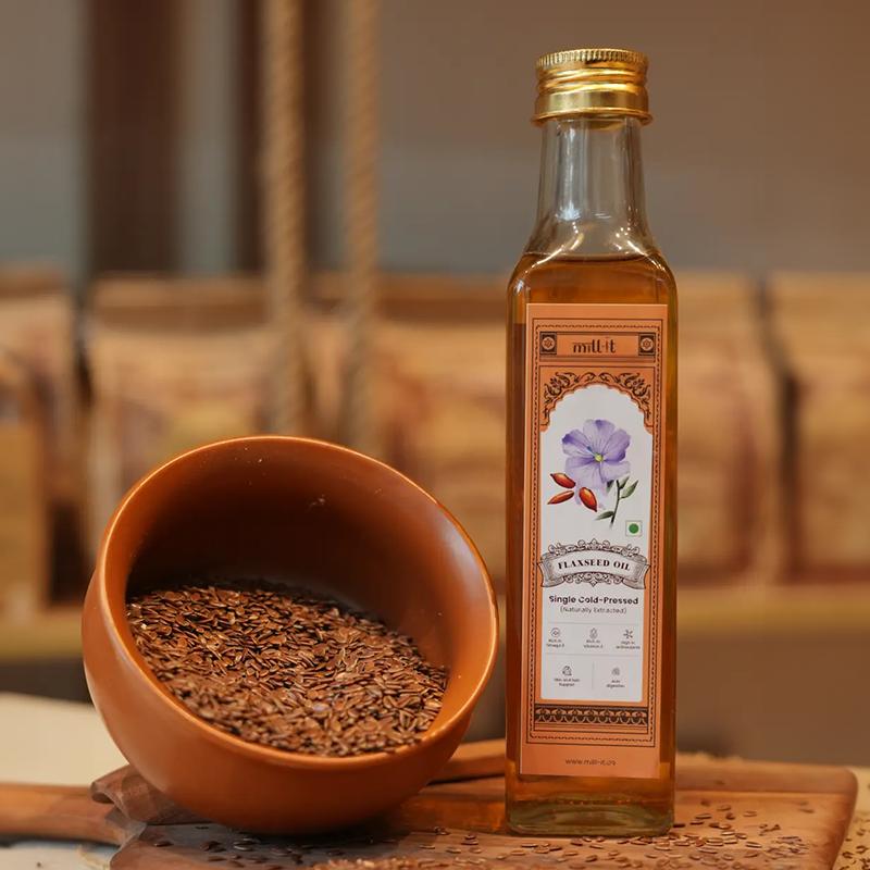 Cold - Pressed Flaxseed Oil
