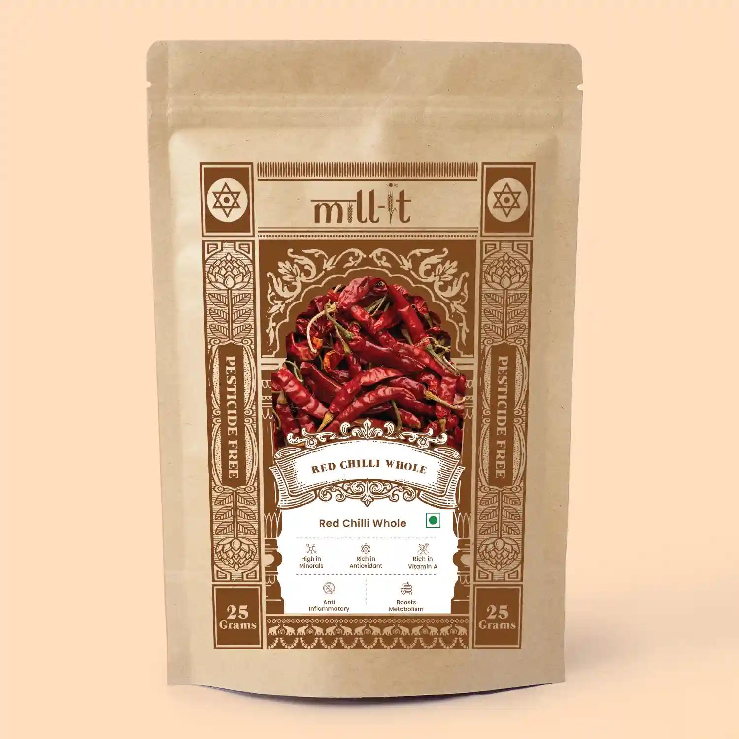Red Chilli/Lal Mirch Whole -25gm