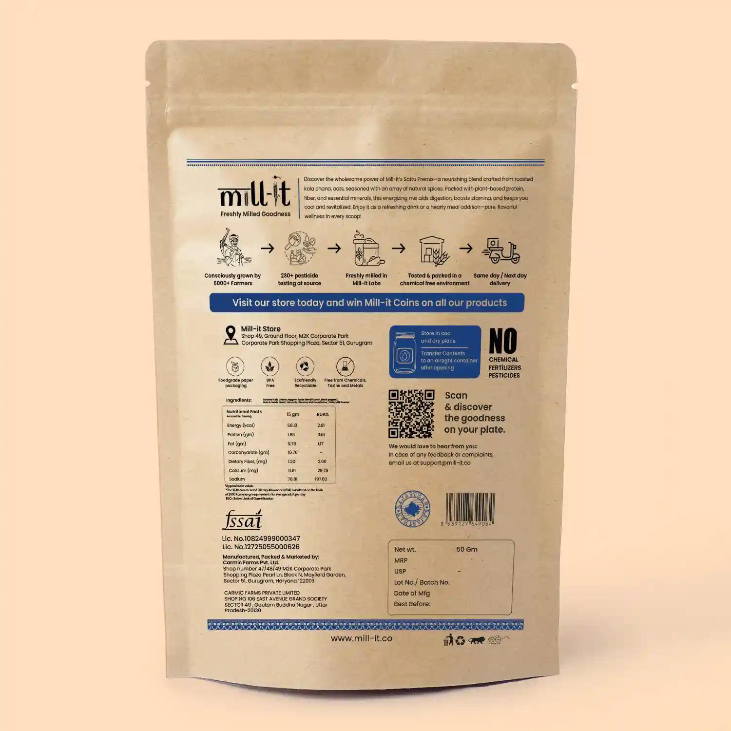 Sattu Mix(Sweet) - 200 gm thumbnail 2