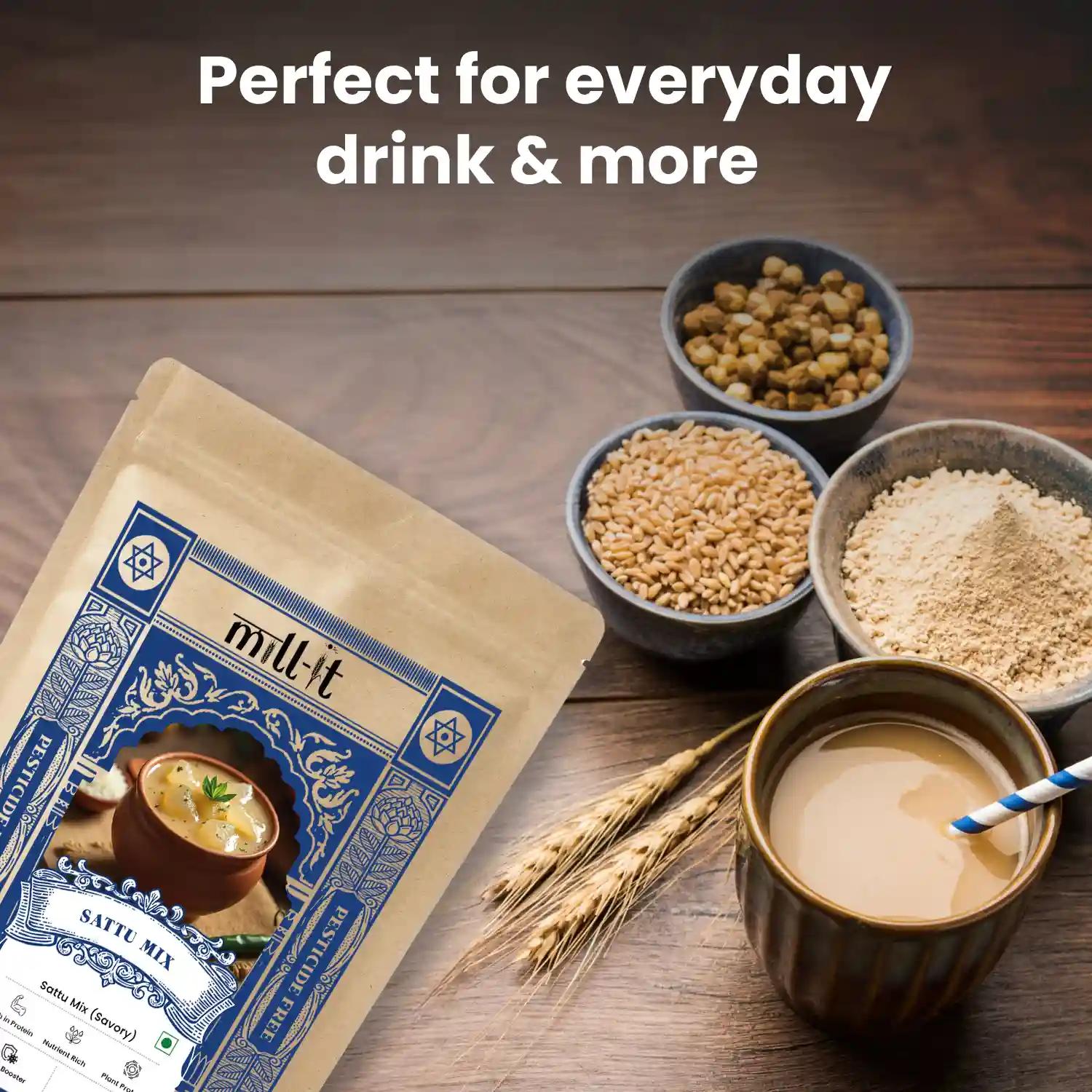 Sattu Mix (Savory) - 200 gm thumbnail 3
