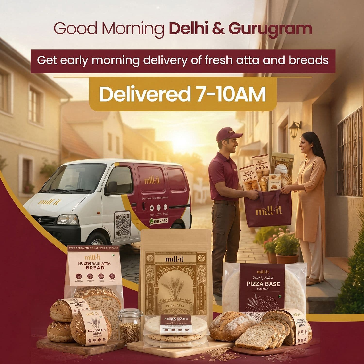 Wake Up to Freshness at Your Doorstep.