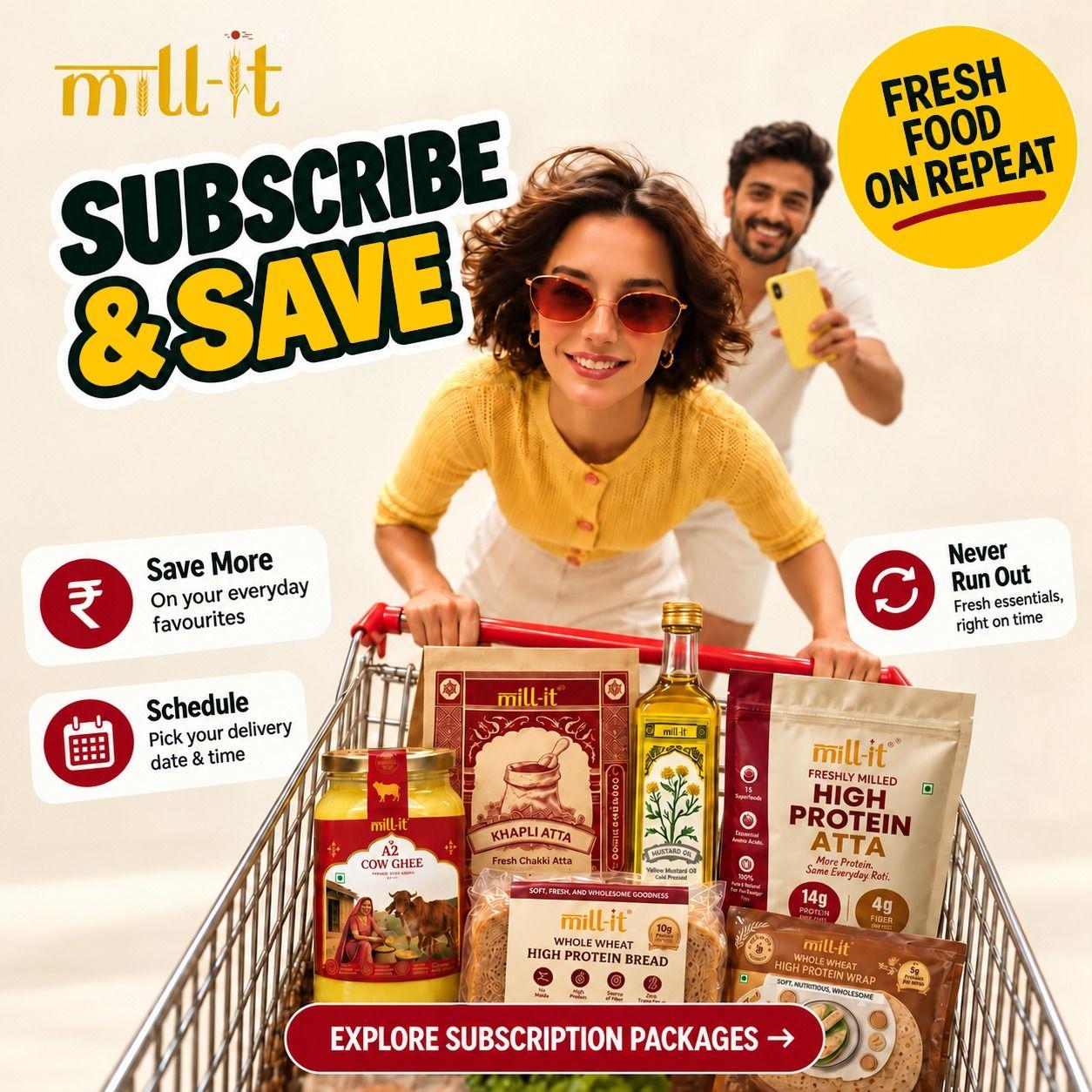 Fresh Food on Repeat. Bigger Savings Every Time! 💛