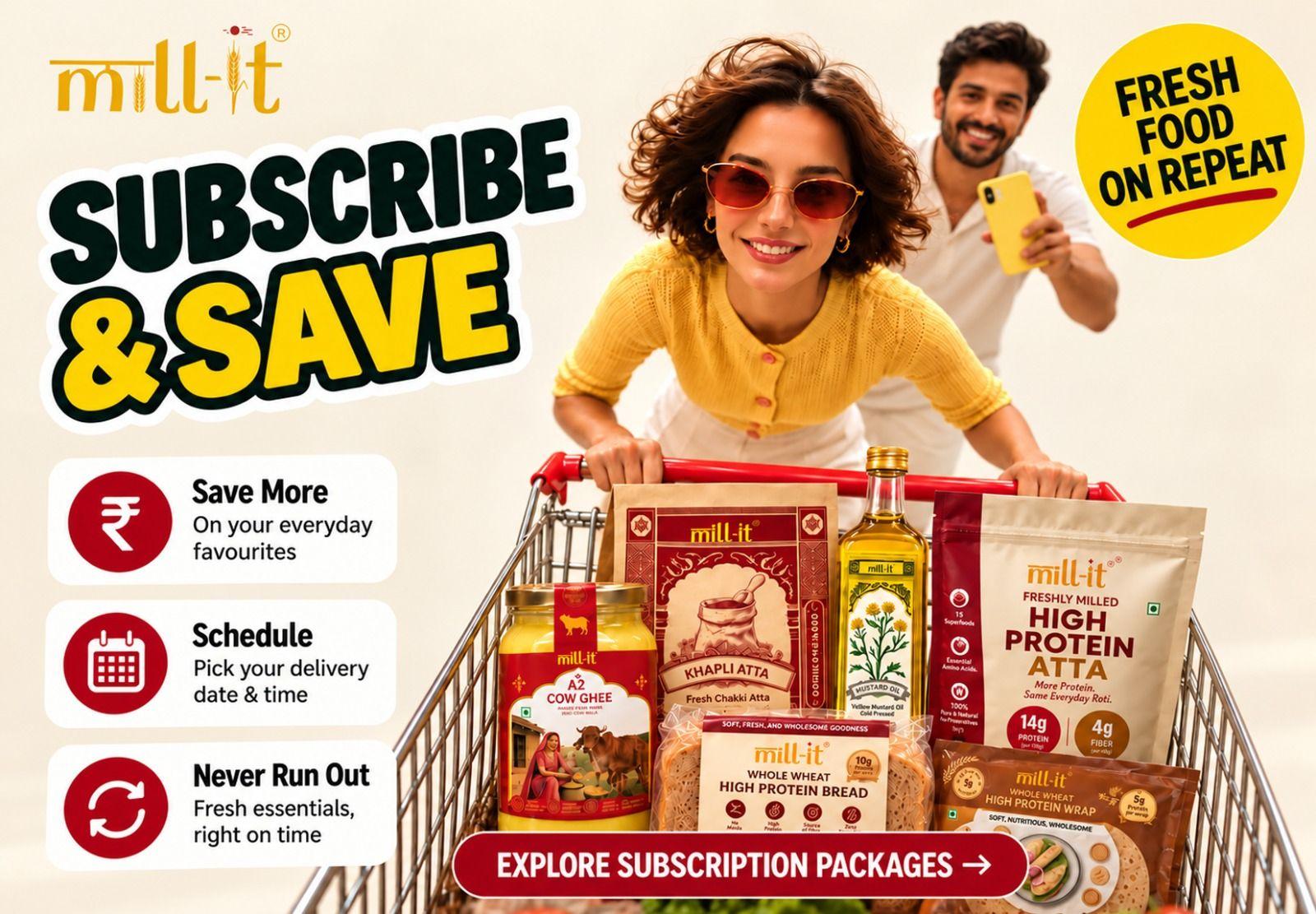 Fresh Food on Repeat. Bigger Savings Every Time! 💛