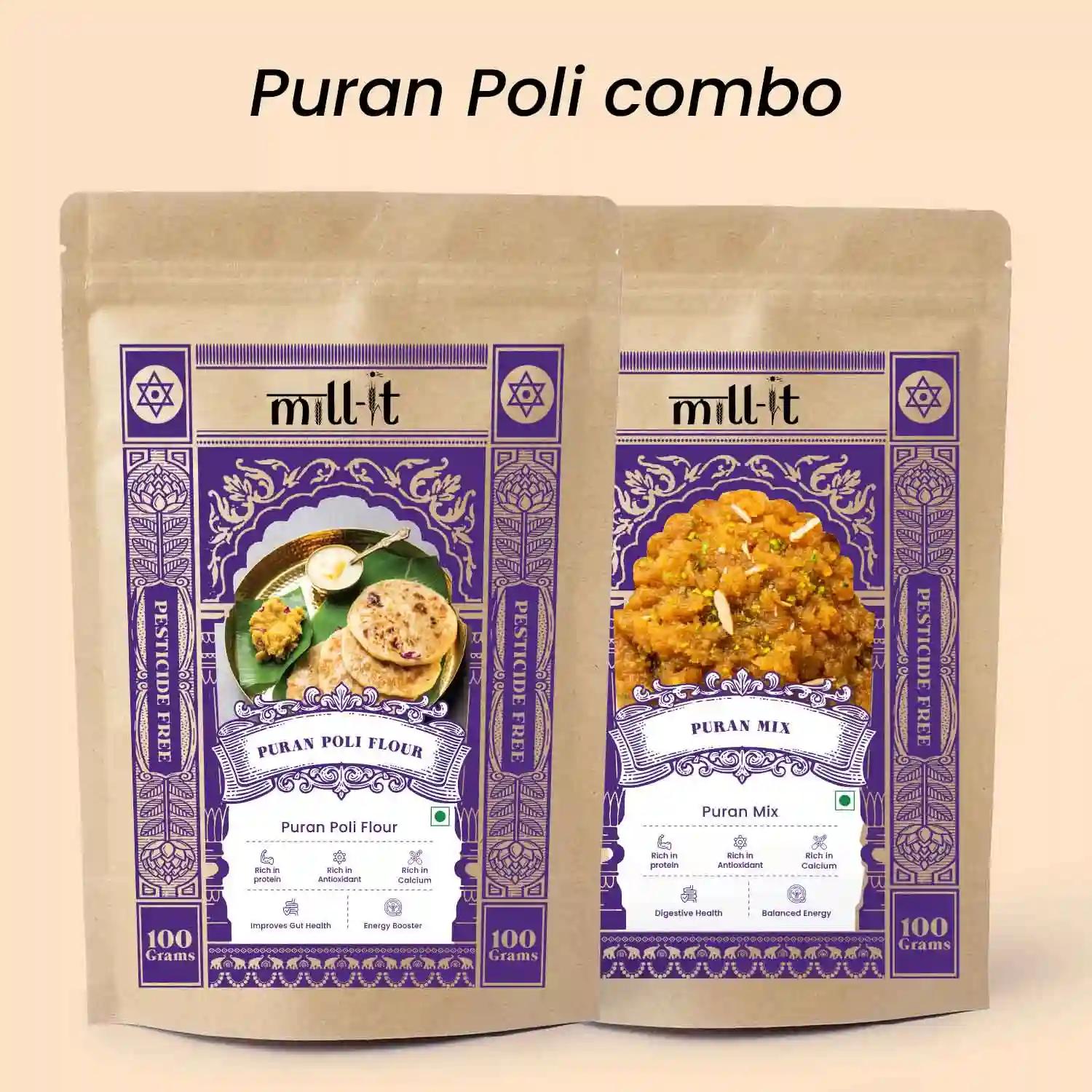Puran Poli Premix + Flour