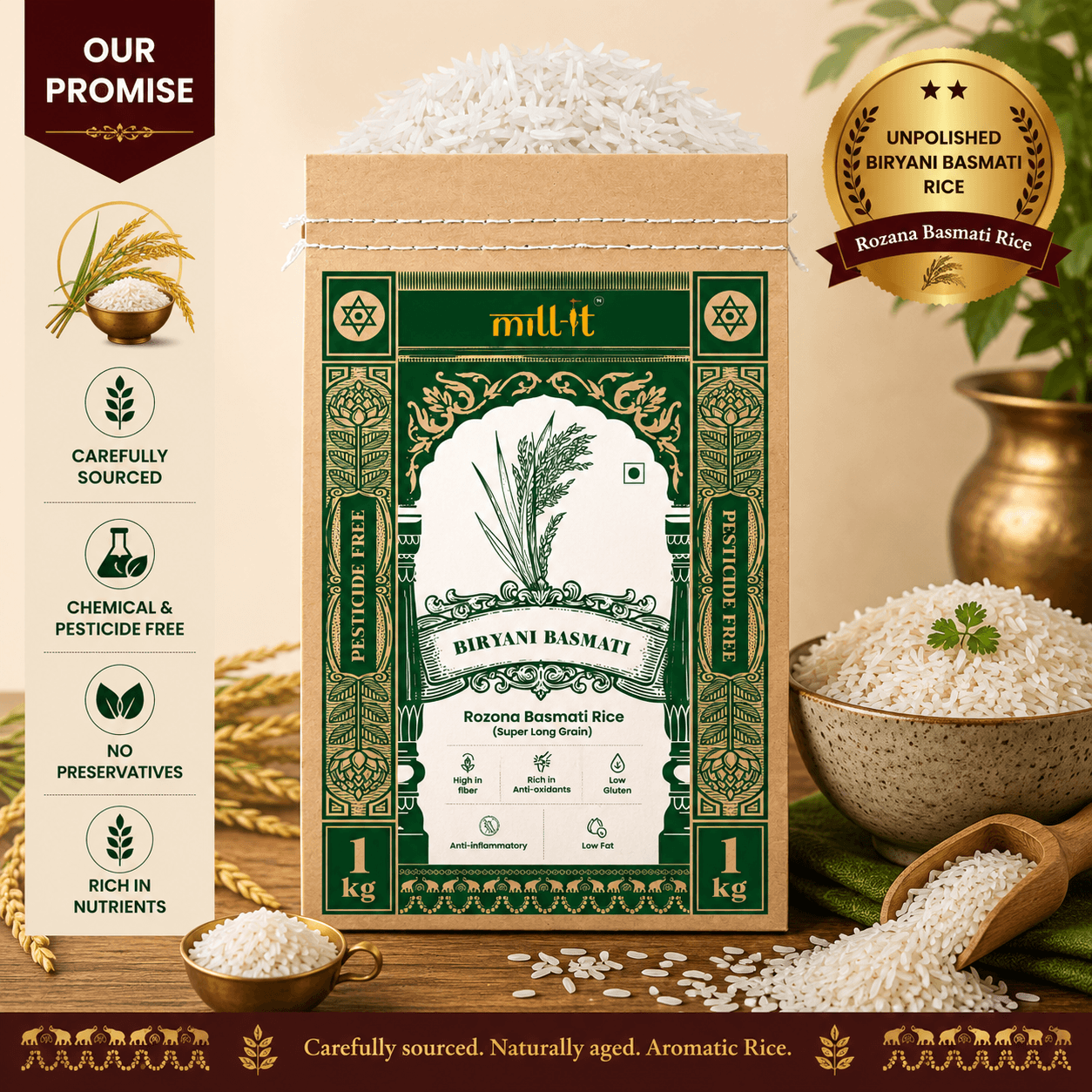 Royal Biryani Basmati Rice - 1 kg