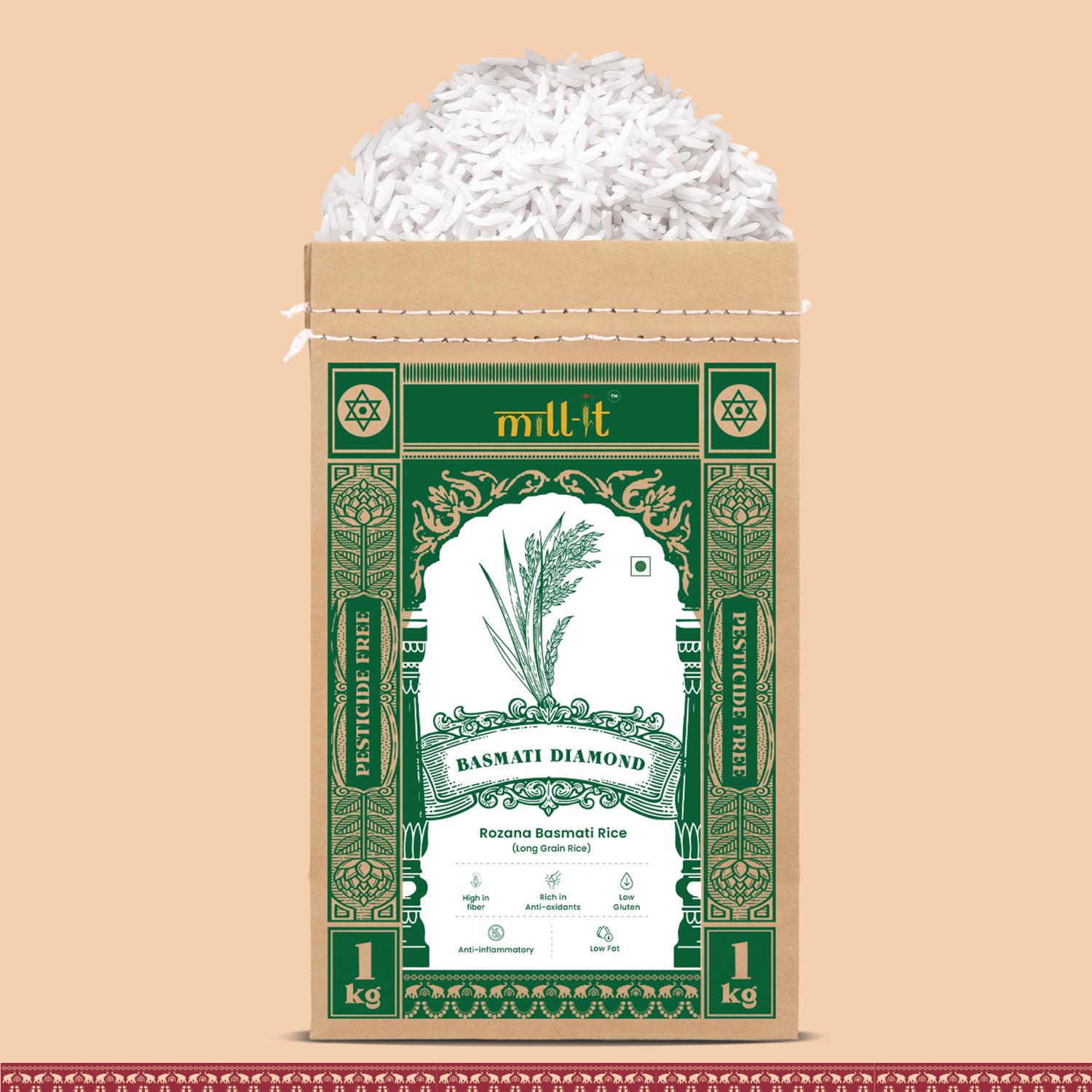 Rozana Bamsati Diamond- Raw Rice