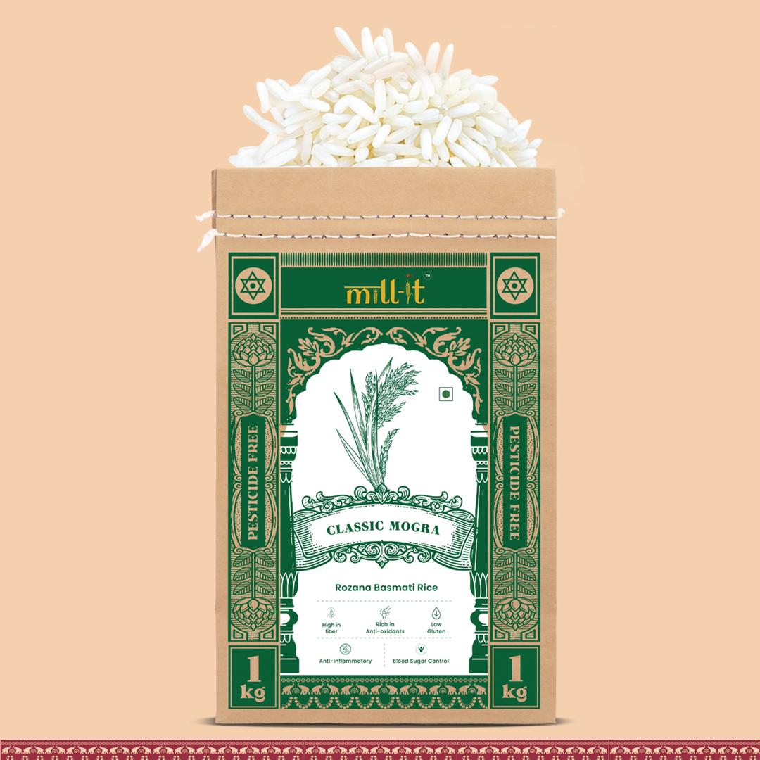 Rozana Classic Basmati Mogra- Raw Rice