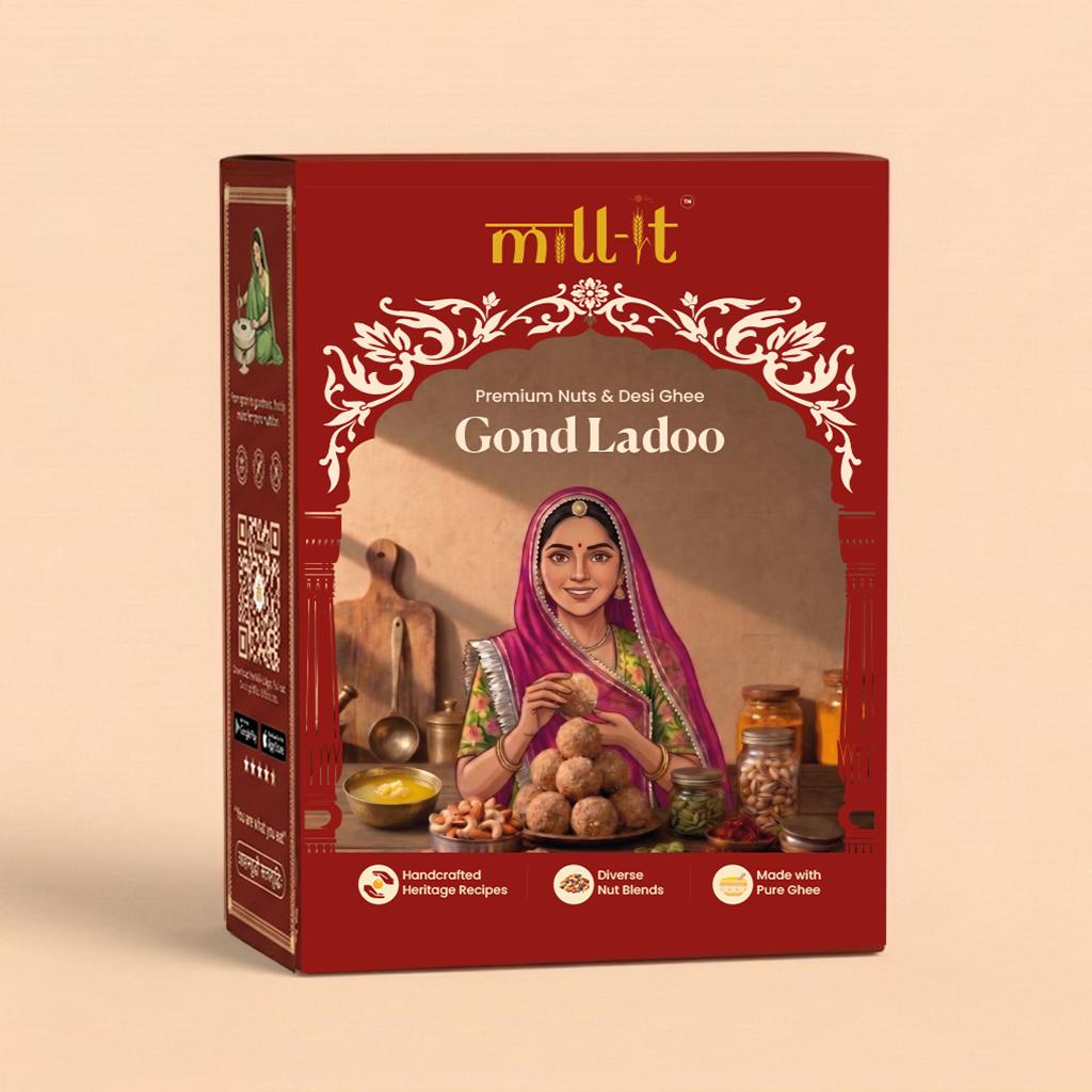 Gond Dry Fruit Laddoo