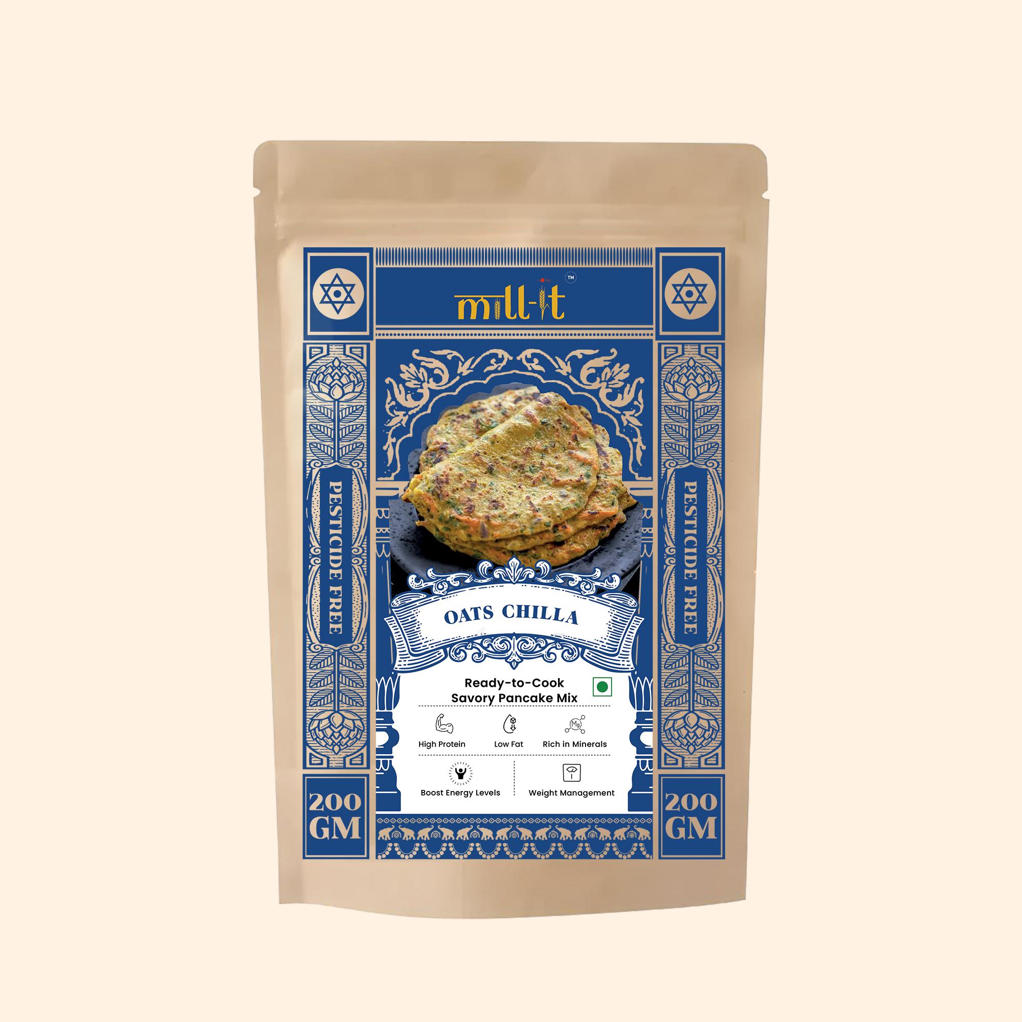 Oats Chilla - 200 gm