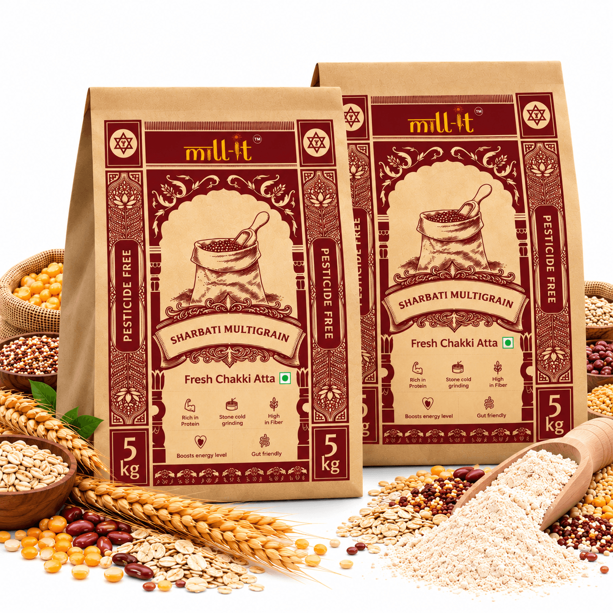 Sharbati Multigrain Atta