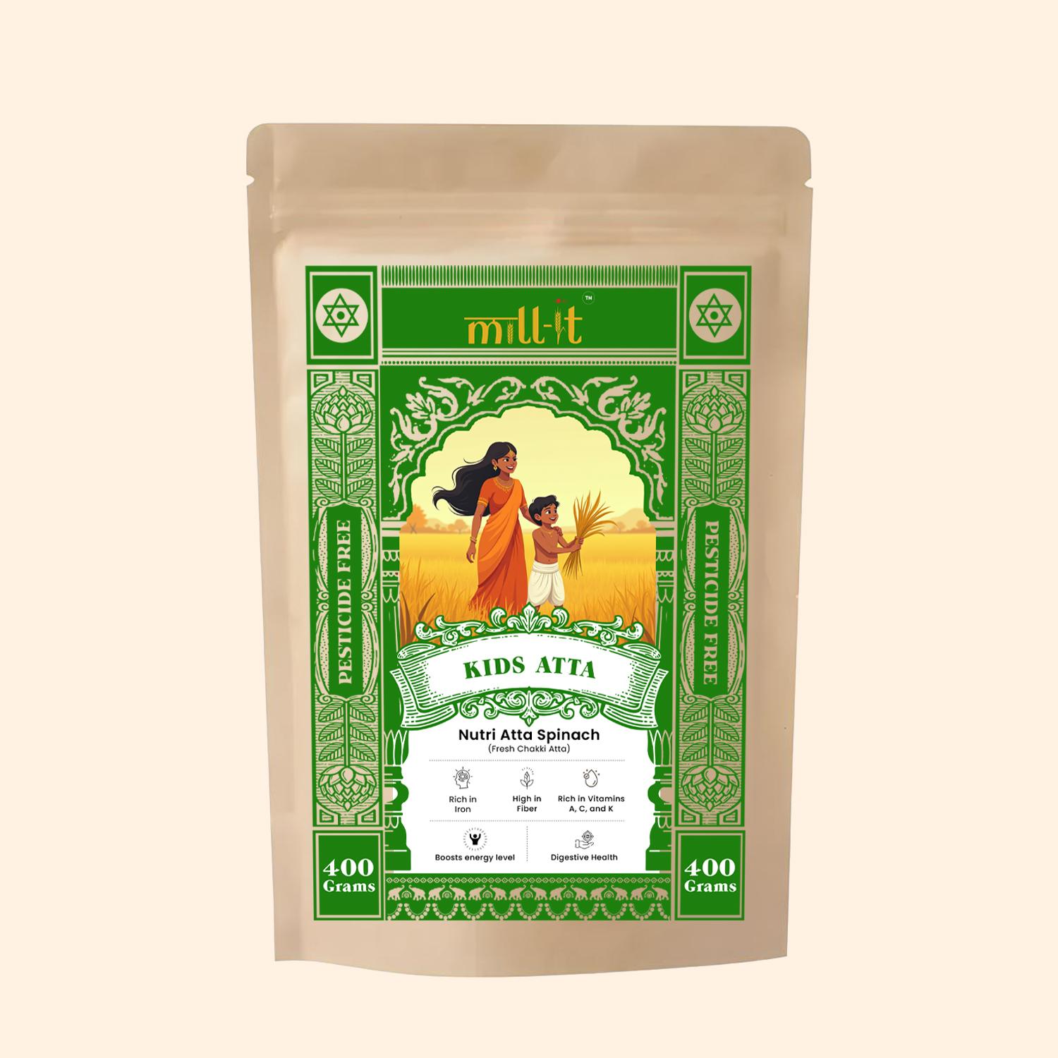 Nutri Atta Spinach - 400gm