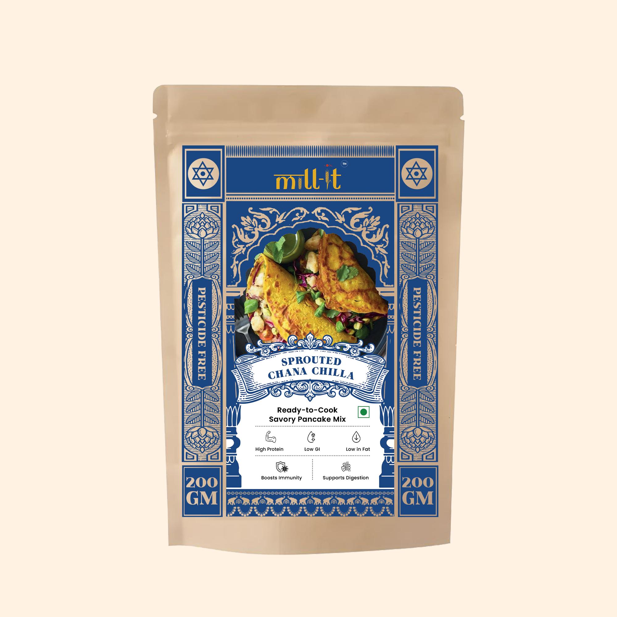 Sprouted Chana Chilla - 200 gm