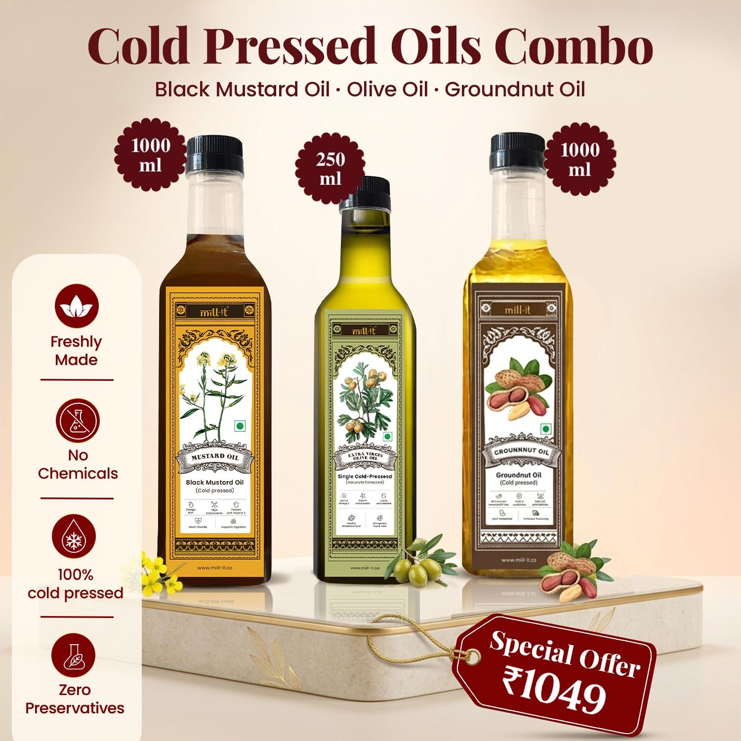 Cooking Oils Trio