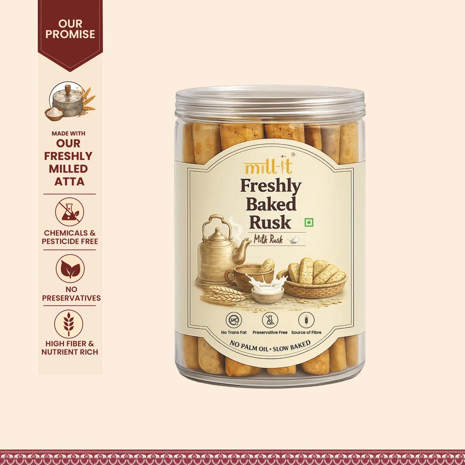 Freshly Baked Milk Rusk