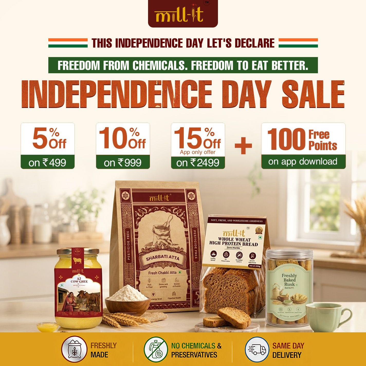 Indepenence Day Special Offer